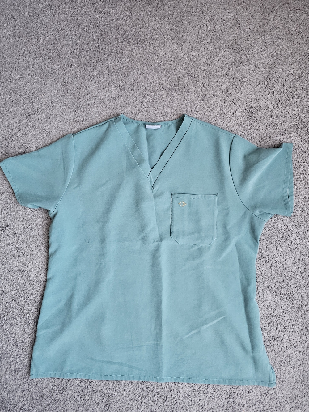 Mint Green Medical Scrub Top